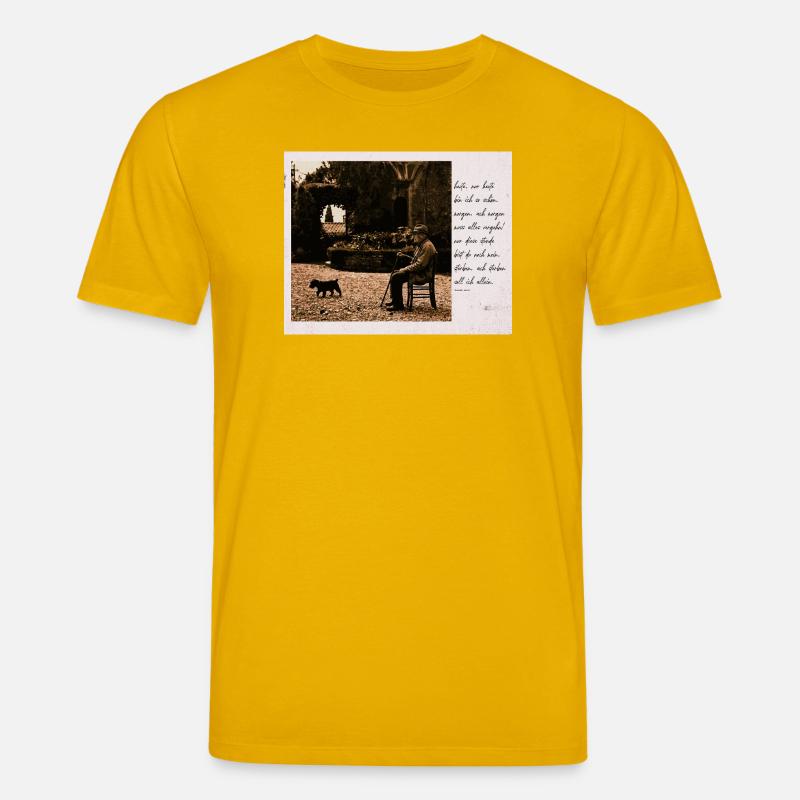lebensabend theodor storm - Stanley/Stella Unisex Bio-T-Shirt CREATOR  - Spektralgelb