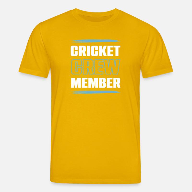 Cricket Crew - Stanley/Stella Unisex Bio-T-Shirt CREATOR - Spektralgelb