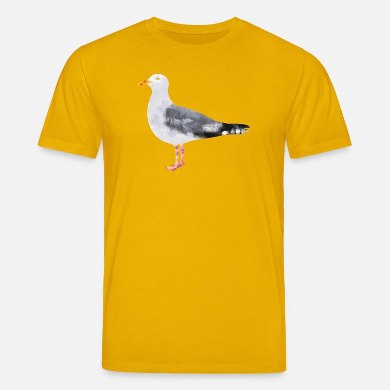 Silbermöve - Stanley/Stella Unisex Bio-T-Shirt CREATOR - Spektralgelb