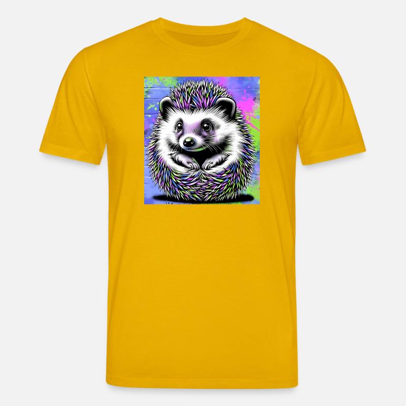 Igel - Stanley/Stella Unisex Bio-T-Shirt CREATOR - Spektralgelb