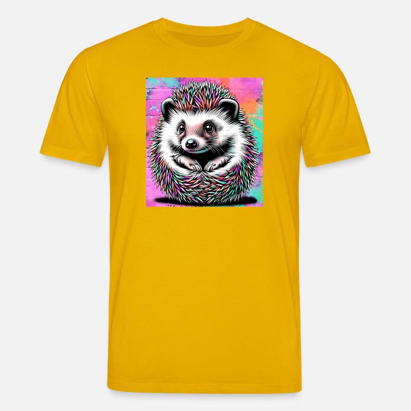 Igel - Stanley/Stella Unisex Bio-T-Shirt CREATOR  - Spektralgelb