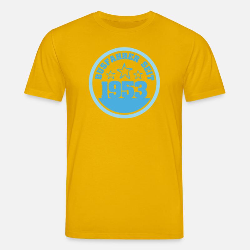1953 - T-shirt bio CREATOR Stanley/Stella Unisexe - jaune spectre