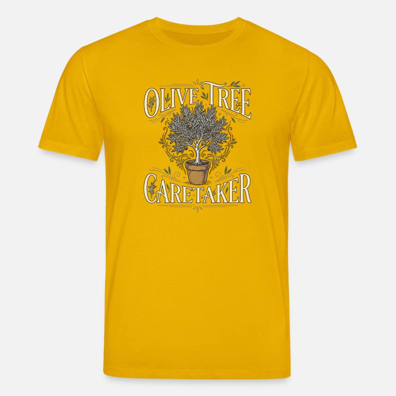 Olive Tree - Stanley/Stella CREATOR Unisex Organic T-Shirt - spectra yellow