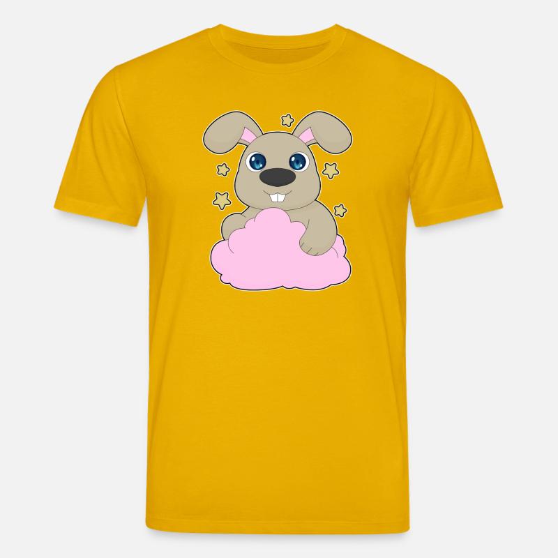 Nuages de lapin - T-shirt bio CREATOR Stanley/Stella Unisexe - jaune spectre