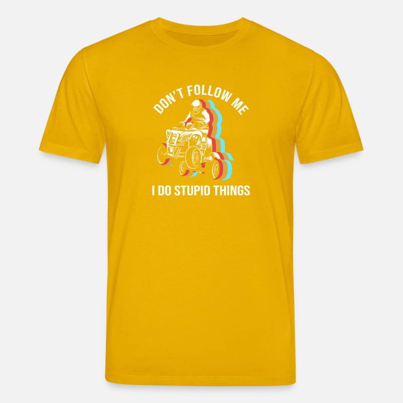 quad - T-shirt bio CREATOR Stanley/Stella Unisexe - jaune spectre