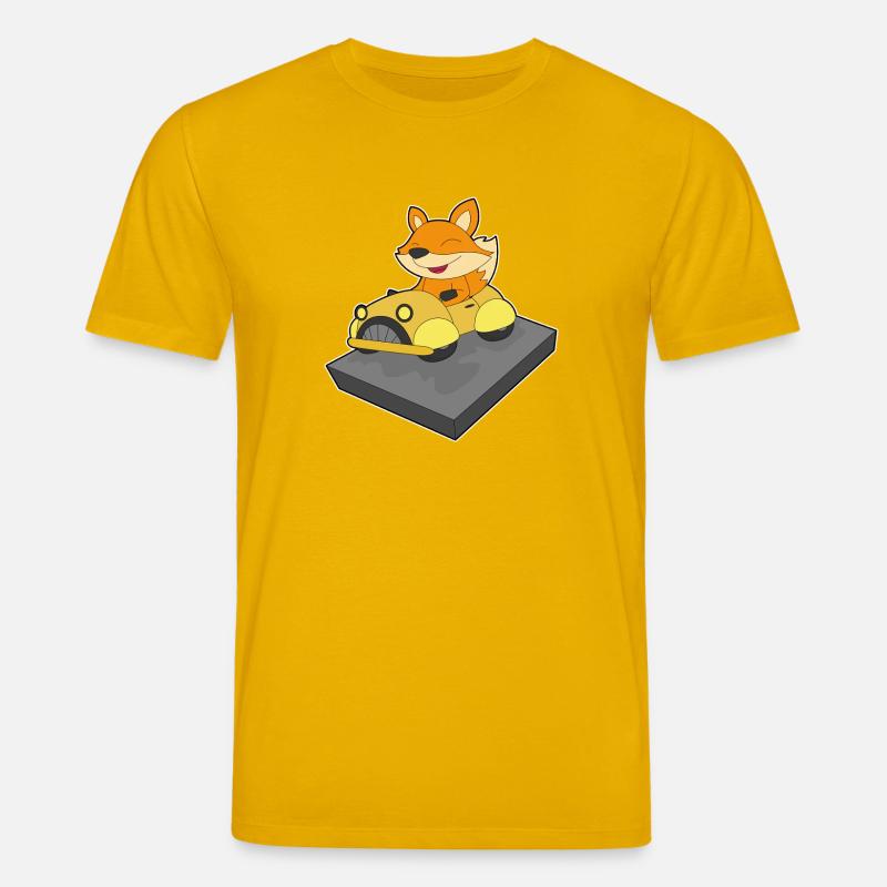 Fuchs Auto - Stanley/Stella Unisex Bio-T-Shirt CREATOR  - Spektralgelb
