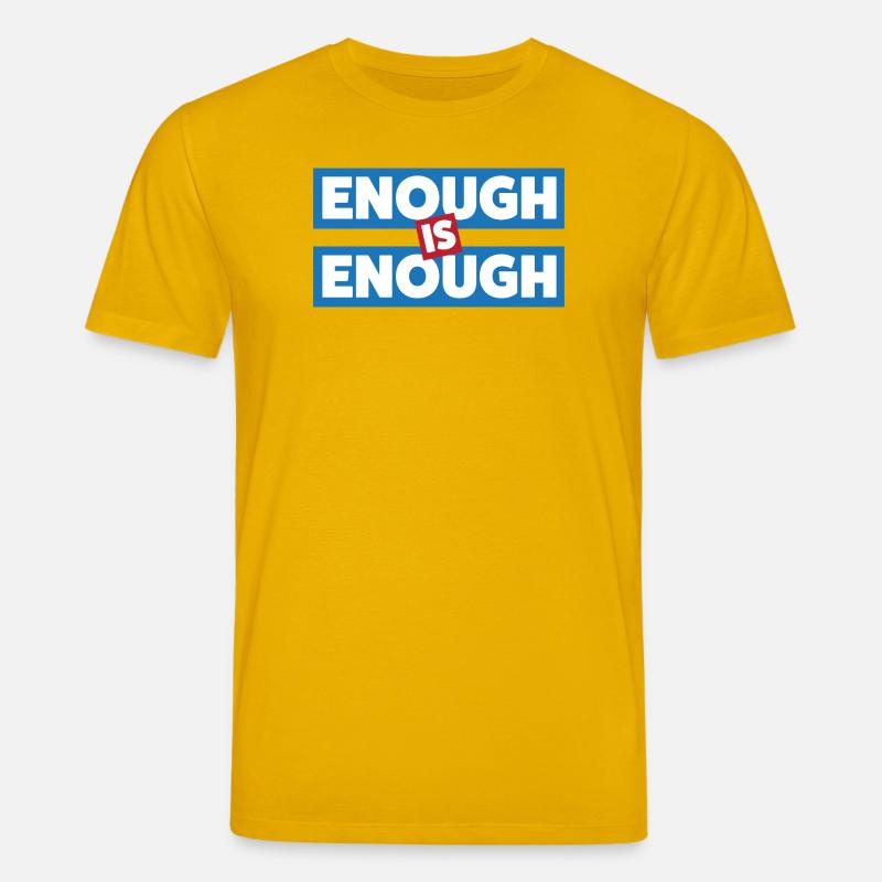 Trop c’est trop de déclaration audacieuse - T-shirt bio CREATOR Stanley/Stella Unisexe - jaune spectre