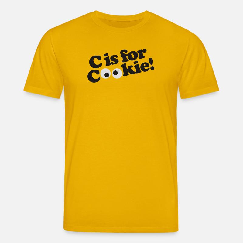 C est pour le biscuit - T-shirt bio CREATOR Stanley/Stella Unisexe - jaune spectre