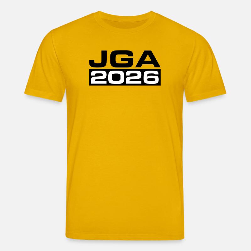 Jga 2026 Junggesellenabschied - Stanley/Stella Unisex Bio-T-Shirt CREATOR  - Spektralgelb