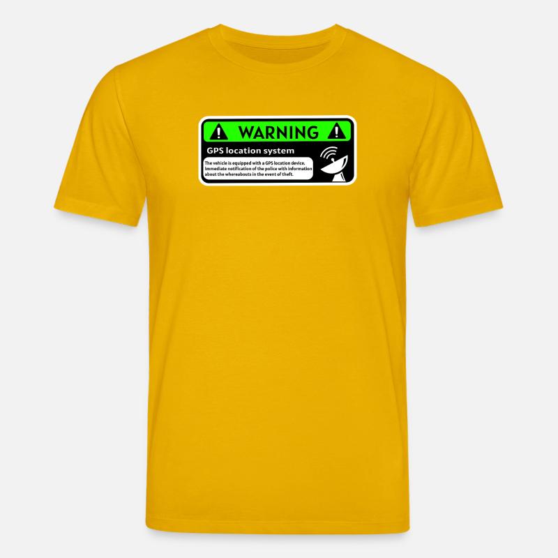 GPS-Tracker - Stanley/Stella Unisex Bio-T-Shirt CREATOR  - Spektralgelb
