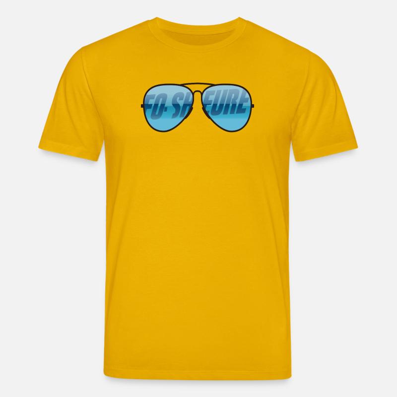 FO-SHEURE - Stanley/Stella Unisex Bio-T-Shirt CREATOR  - Spektralgelb