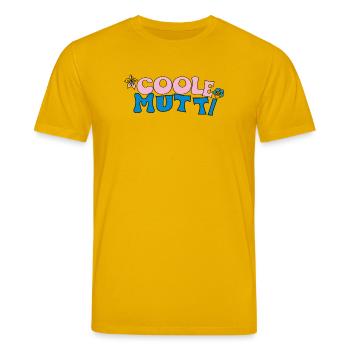 Coole Mutti - Stanley/Stella Unisex Bio-T-Shirt CREATOR  - Spektralgelb - Vorne - Alina (178cm) & Michal (187cm)