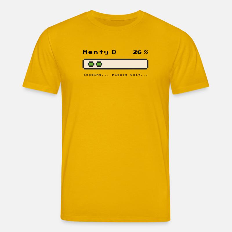 Menty B Loading | Das Krisenmotiv - Stanley/Stella Unisex Bio-T-Shirt CREATOR  - Spektralgelb