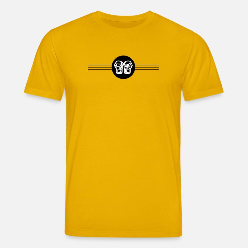 Boxhandschuhe Symbol - Stanley/Stella Unisex Bio-T-Shirt CREATOR  - Spektralgelb