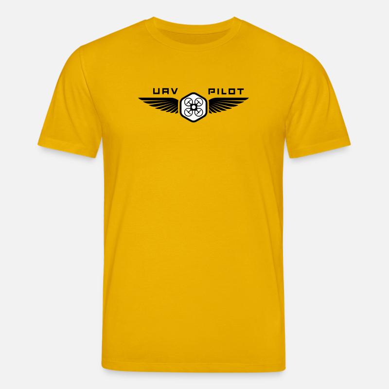 UAV PILOT1 - Stanley/Stella Unisex Bio-T-Shirt CREATOR  - Spektralgelb