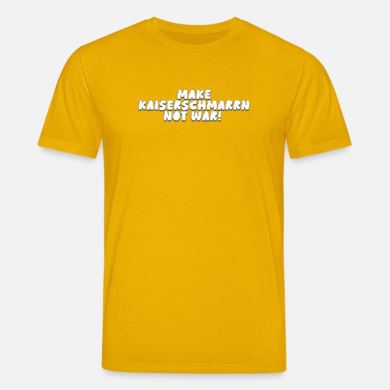 Make Kaiserschmarrn Not War! - Stanley/Stella Unisex Bio-T-Shirt CREATOR - Spektralgelb