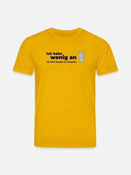 WENIG AN - Stanley/Stella Unisex Bio-T-Shirt CREATOR - Spektralgelb