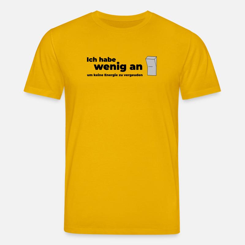 WENIG AN - Stanley/Stella Unisex Bio-T-Shirt CREATOR  - Spektralgelb