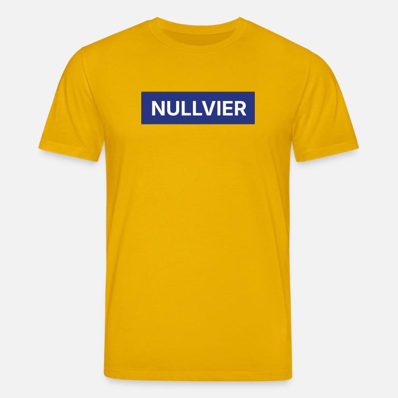Nullvier Boxlogo - Stanley/Stella Unisex Bio-T-Shirt CREATOR  - Spektralgelb