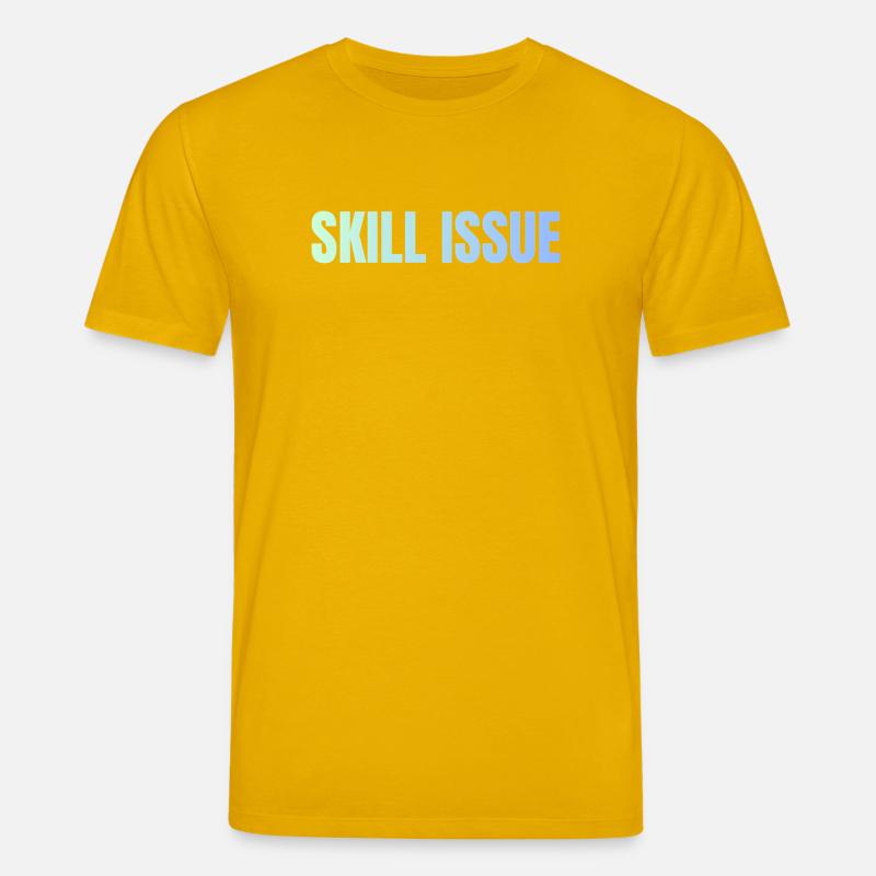 Gradient des problèmes de compétence - T-shirt bio CREATOR Stanley/Stella Unisexe - jaune spectre