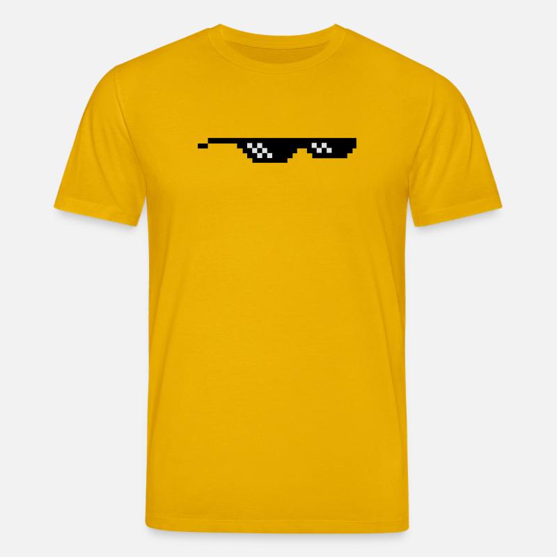 Pixelbrille Sunglasses Pixel - Stanley/Stella Unisex Bio-T-Shirt CREATOR  - Spektralgelb