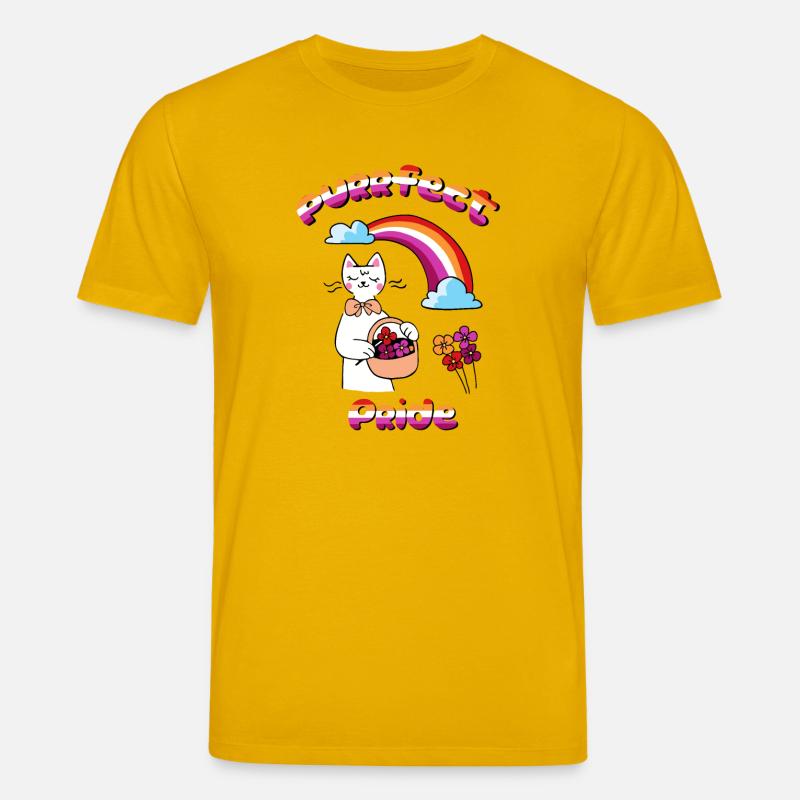 Fierté parfaite - T-shirt bio CREATOR Stanley/Stella Unisexe - jaune spectre