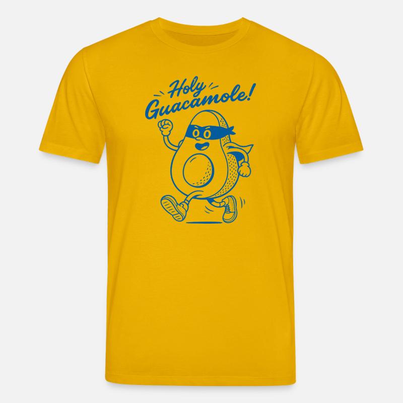 Heiliger Guacamole Held - Stanley/Stella Unisex Bio-T-Shirt CREATOR  - Spektralgelb