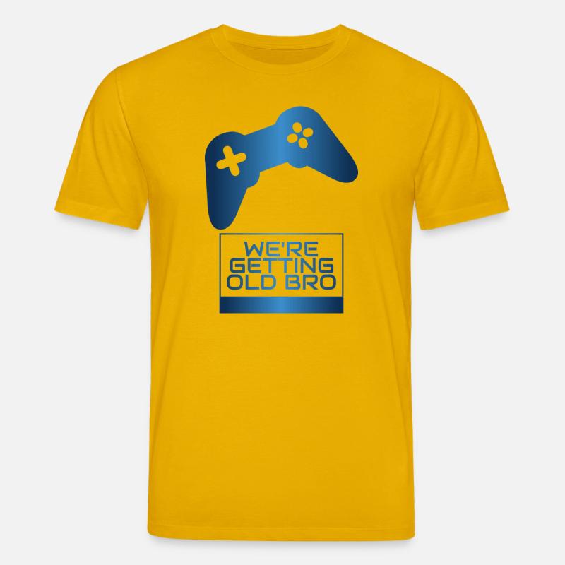 Wir werden älter, Bruder Manette - Stanley/Stella Unisex Bio-T-Shirt CREATOR - Spektralgelb