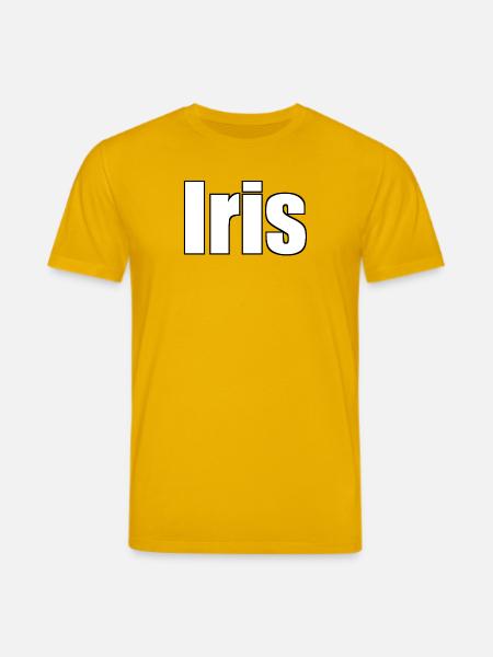 Iris - Stanley/Stella CREATOR Unisex Organic T-Shirt - spectra yellow