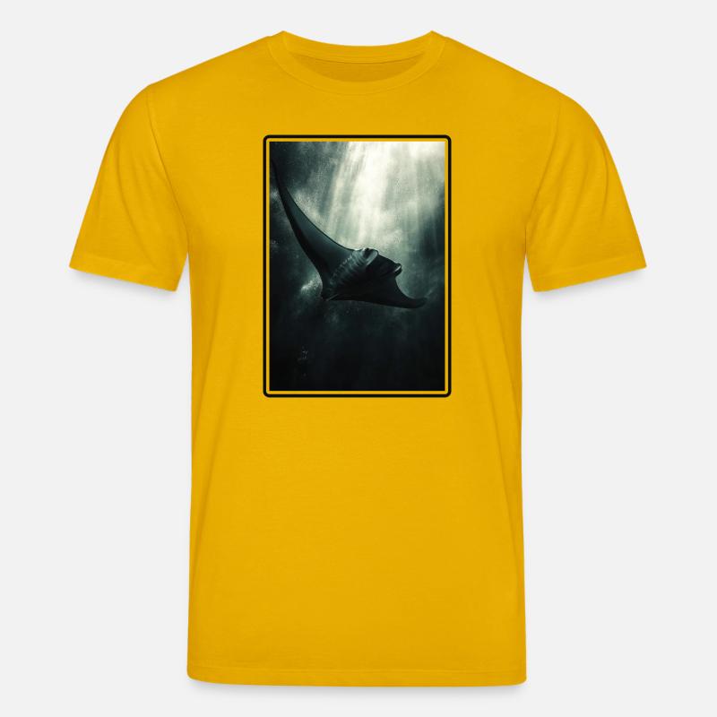 Rochen Mantarochen - Stanley/Stella Unisex Bio-T-Shirt CREATOR  - Spektralgelb