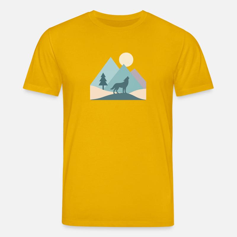 Wolf - Stanley/Stella Unisex Bio-T-Shirt CREATOR - Spektralgelb