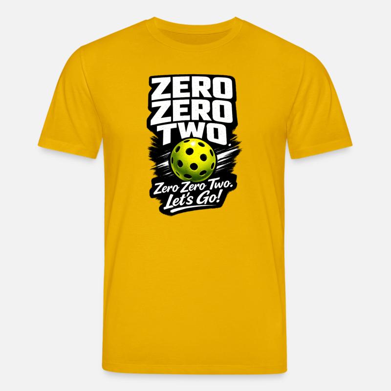 Zéro Zéro Deux – Allons-y Balle - T-shirt bio CREATOR Stanley/Stella Unisexe - jaune spectre
