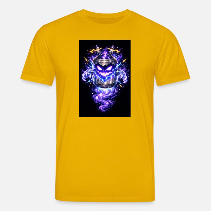 Blitzkürbis Dämon - Stanley/Stella Unisex Bio-T-Shirt CREATOR  - Spektralgelb