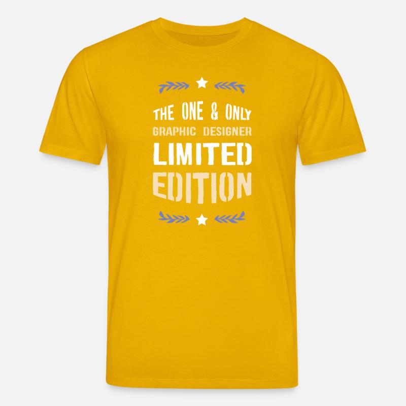 Limitierte Graphic Designer Edition - Stanley/Stella Unisex Bio-T-Shirt CREATOR - Spektralgelb
