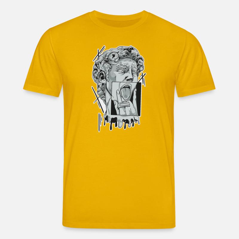 Skulptur von David - Stanley/Stella Unisex Bio-T-Shirt CREATOR - Spektralgelb