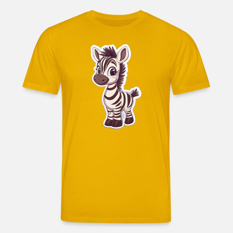 Zebra - Stanley/Stella Unisex Bio-T-Shirt CREATOR  - Spektralgelb