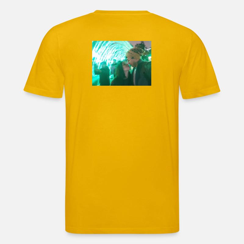 Baisers sous un néon vert - T-shirt bio CREATOR Stanley/Stella Unisexe - jaune spectre