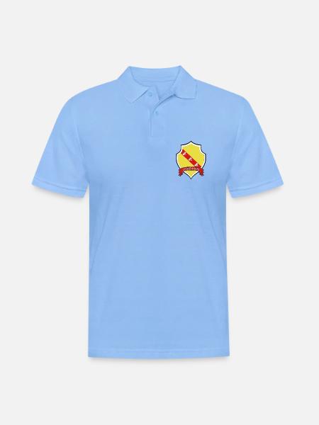 Lorraine - Polo Homme - bleu ciel