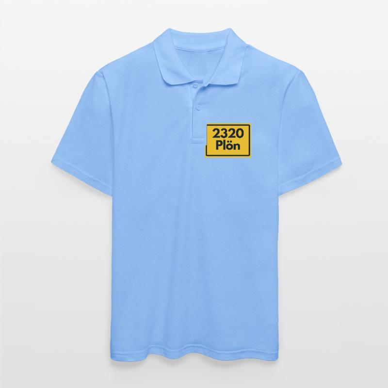 OLD POSTCODE POSTCODE RETRO 2320 PLÖN SEENPARADIES Men's Polo Shirt