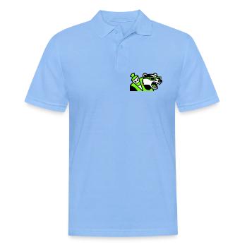 Badger Sac d’école mascotte - Polo Homme - bleu ciel - Devant - Jaron (178cm)
