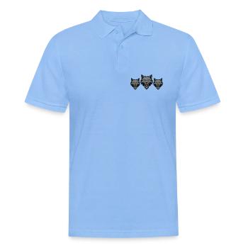 Wolf Team Pack - Men's Polo Shirt - sky blue - Front - Jaron (178cm)