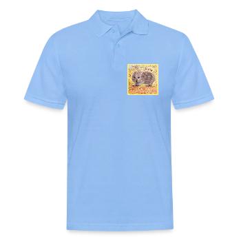 Wombat - Männer Poloshirt - Himmelblau - Vorne - Jaron (178cm)