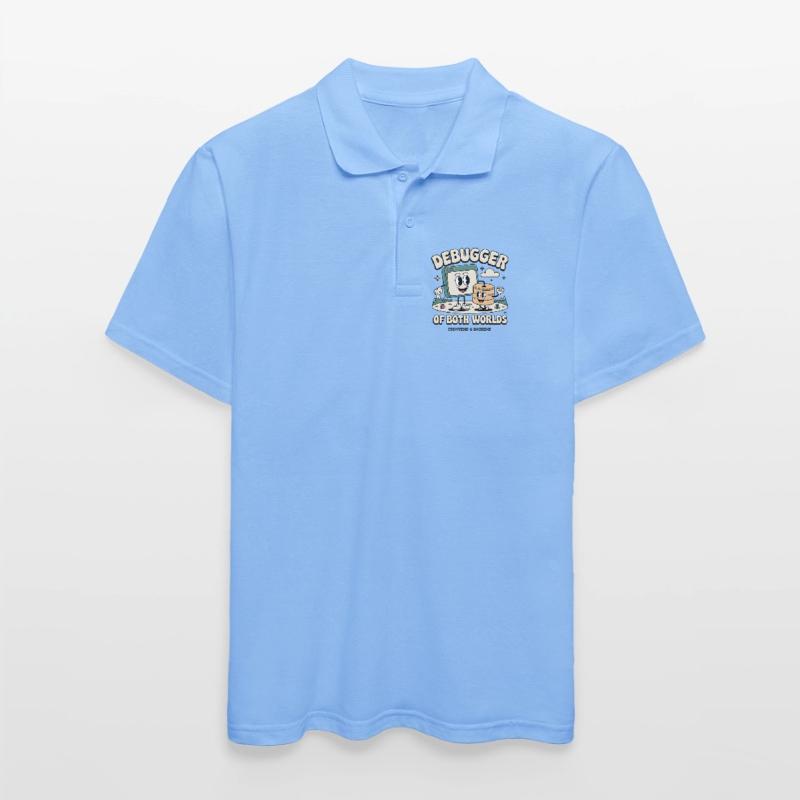 Debugger of both worlds | Debugging Dev Men's Polo Shirt