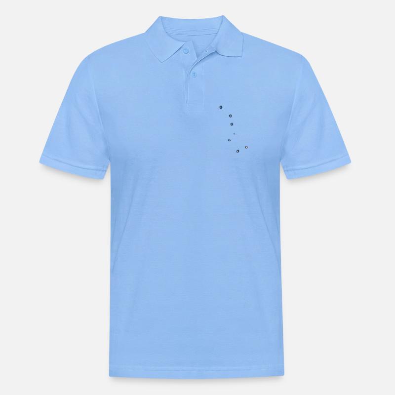 Constellation de la Grande Ourse / de la Grande Ourse - Polo Homme - bleu ciel
