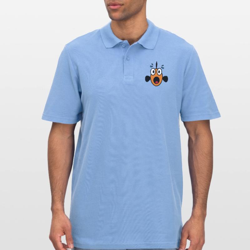 Panic Fish Men's Polo Shirt