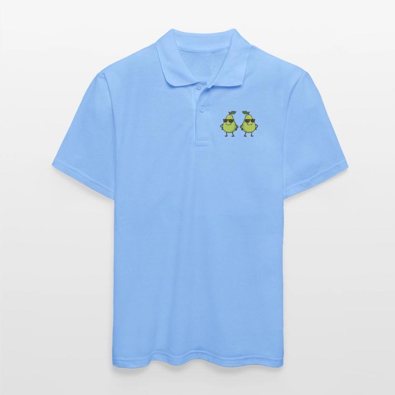 Pear Comic Cool 2 Men's Polo Shirt