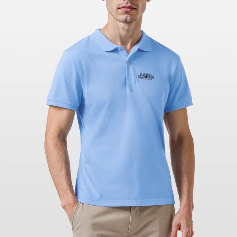 dein boot oder ich Männer Poloshirt