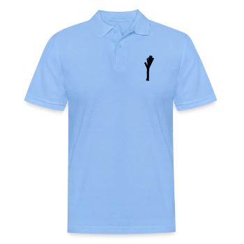Cool Lauch - Männer Poloshirt - Himmelblau - Vorne - Jaron (178cm)