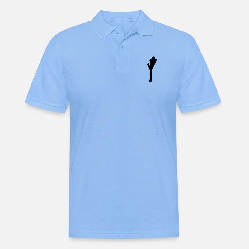 Cool Lauch - Männer Poloshirt - Himmelblau