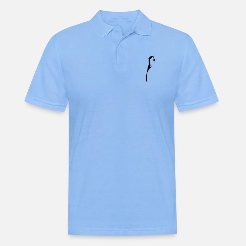 hiddensee2 - Männer Poloshirt - Himmelblau